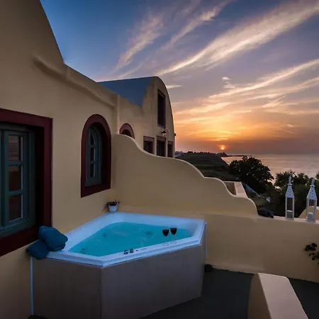 Perfect Santorini 2 Bedrooms Michelangelo Outdoor Jacuzzi Beautiful Views *